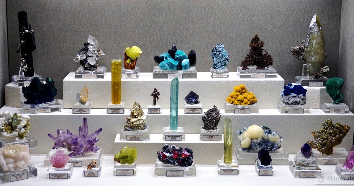 Wystawa minerałów